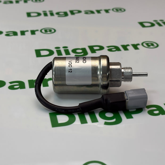 DiigParr 12V Electrical Shutoff Solenoid U85206452 185206520 for Perkins 402D 403D 404D 404C 403C