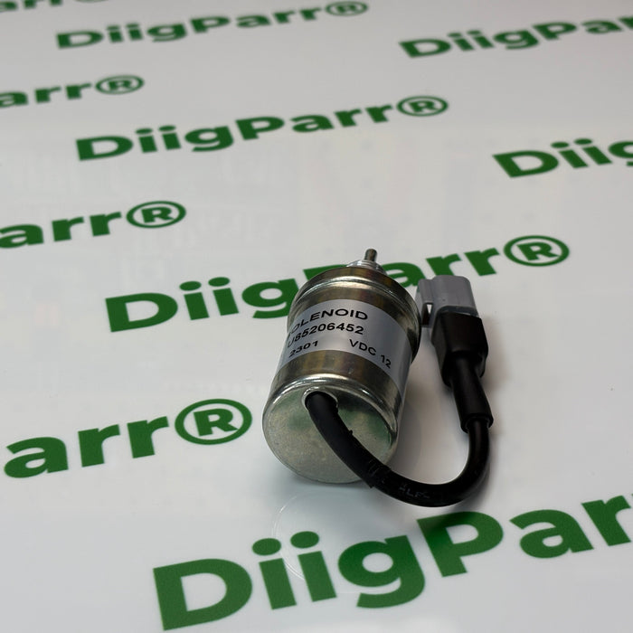 DiigParr 12V Electrical Shutoff Solenoid U85206452 185206520 for Perkins 402D 403D 404D 404C 403C