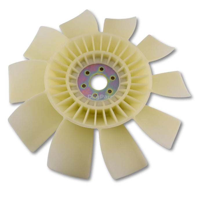 DiigParr Fan Cooling 600-625-7550 6006257550 for Komatsu Excavator PC118MR PC160 PC180 PW140 Truck HM400 Engine 4D102E 4D107E 4D95LE