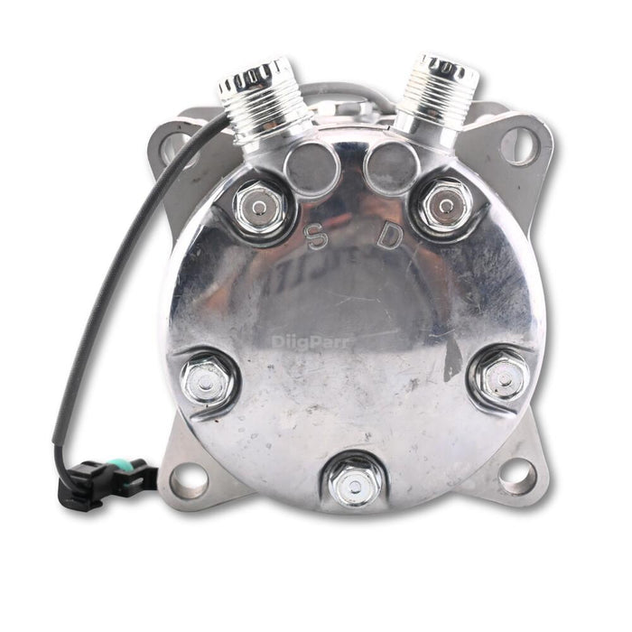 DiigParr Air Conditioning Compressor 8T-8816 8T8816 3E3658 3E-3658 1343997 134-3997 Fit for Caterpillar Wheel Loader 924F 928F 928G 938F