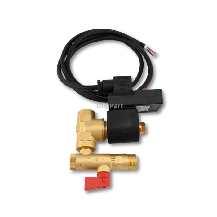 DiigParr Electric Drain Valve Assembly 22232763 Fits for Ingersoll Rand Air Compressor