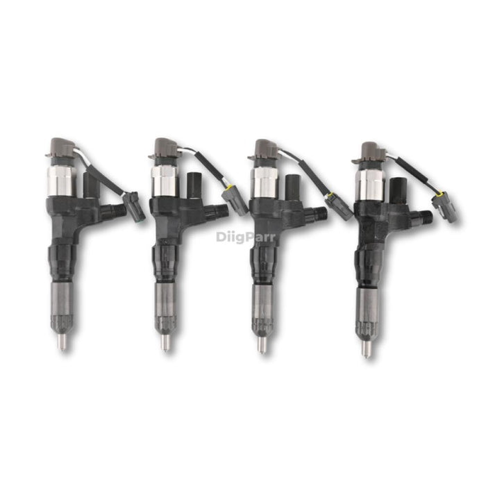 DiigParr 6 PCS Fuel Injector VH23670E0010 for Hino Engine J08E Kobelco Excavator SK350-9 SK200-8 SK260-8