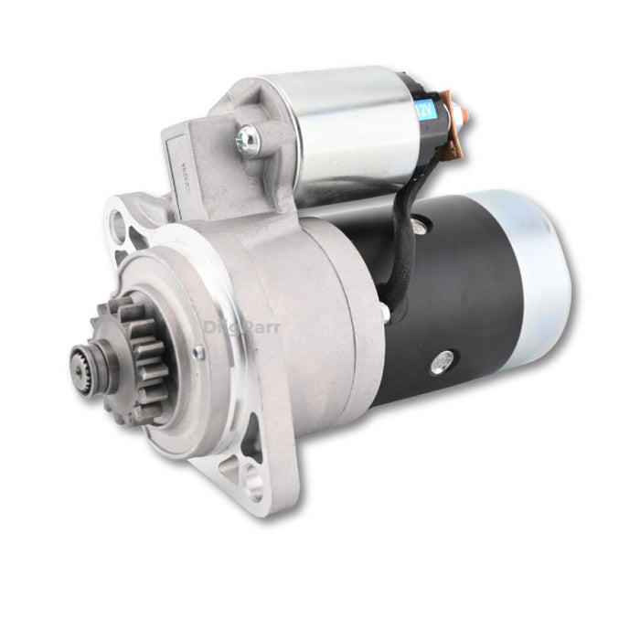 DiigParr 12V 15T Starter Motor MM409-41001 for S3L2 Engine
