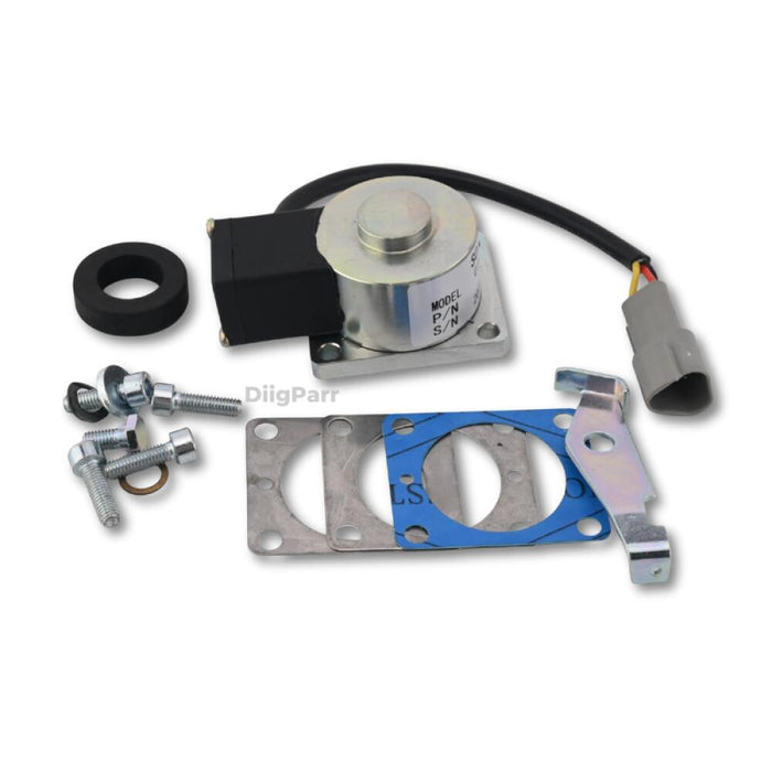 DiigParr 12V Stop Solenoid 03938010 01660911 for Hatz L M Engines 01660910