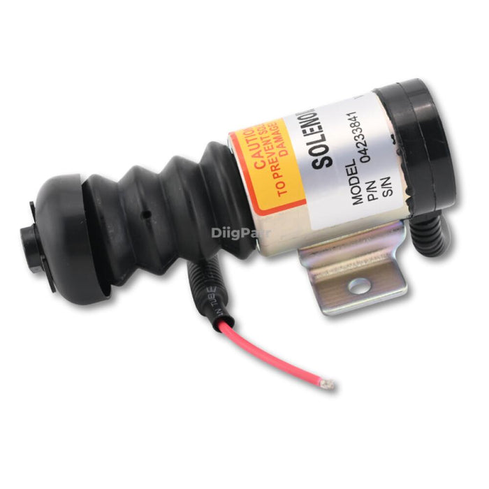 DiigParr 12V Shut Off Solenoid Valve 04233841 0423 3841 for Deutz 912 913 914 Engine