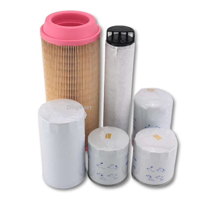 DiigParr Maintenance Filter Kit TD270-93230 1J800-43170 for Kubota Tractor L6060 L6060HST L6060HSTC