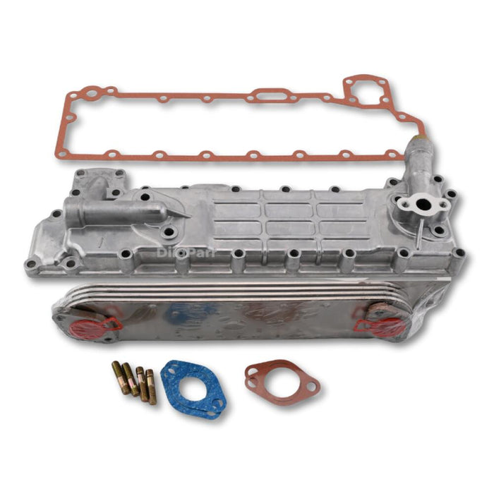 DiigParr Oil Cooler Assembly 8970200373 for Isuzu Engine 4BG1 4BD1 Fits for  Excavator 180 180CW 135C