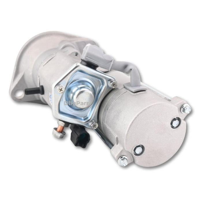 DiigParr 12V 10T Starter Motor 7253205 6681858 Fits for Bobcat Excavator E25 E26 E27 E27Z E32 E37 E42 E45 E50 E55 E85
