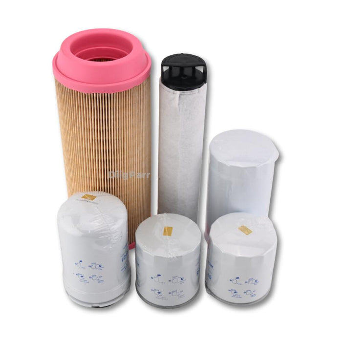 DiigParr Maintenance Filter Kit TD270-93230 1J800-43170 for Kubota Tractor L6060 L6060HST L6060HSTC
