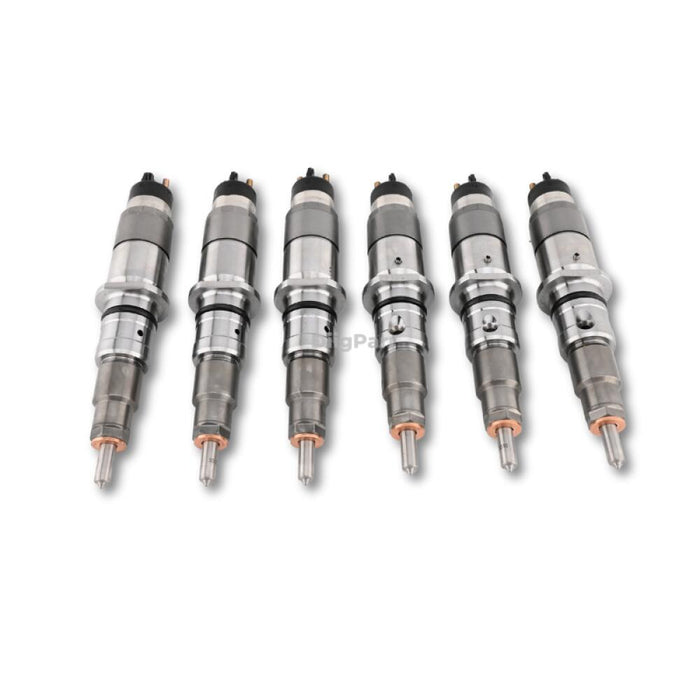 DiigParr 6 PCS Fuel Injector 0445120231 3976372 4937065 Fits for Cummins Engine QSB6.7
