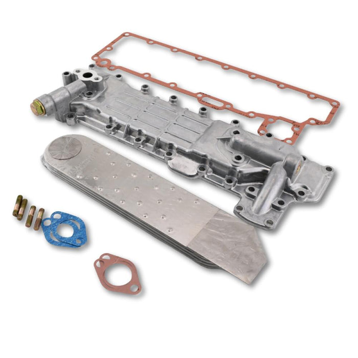DiigParr Oil Cooler Assembly 8970200373 for Isuzu Engine 4BG1 4BD1 Fits for  Excavator 180 180CW 135C