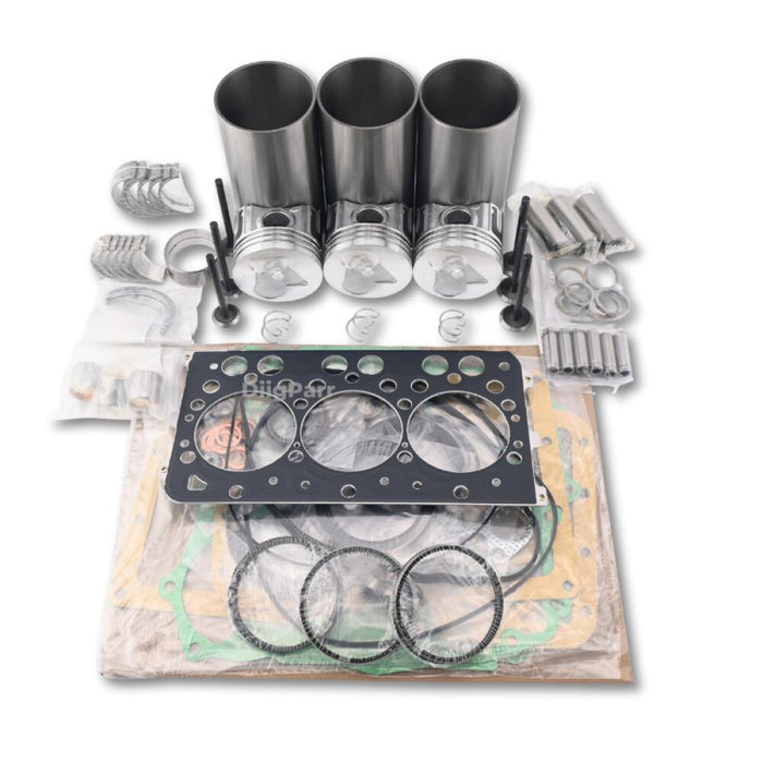 DiigParr Overhaul Rebuild Kit for Komatsu Engine 3D67E-1 3D67E-1A-5A Excavator PC18MR-2
